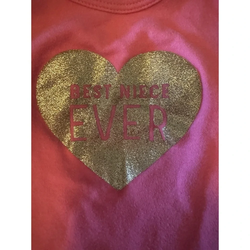 Carter's Baby Girl  Best Niece Ever Long Sleeve Bodysuit 6 Months‎